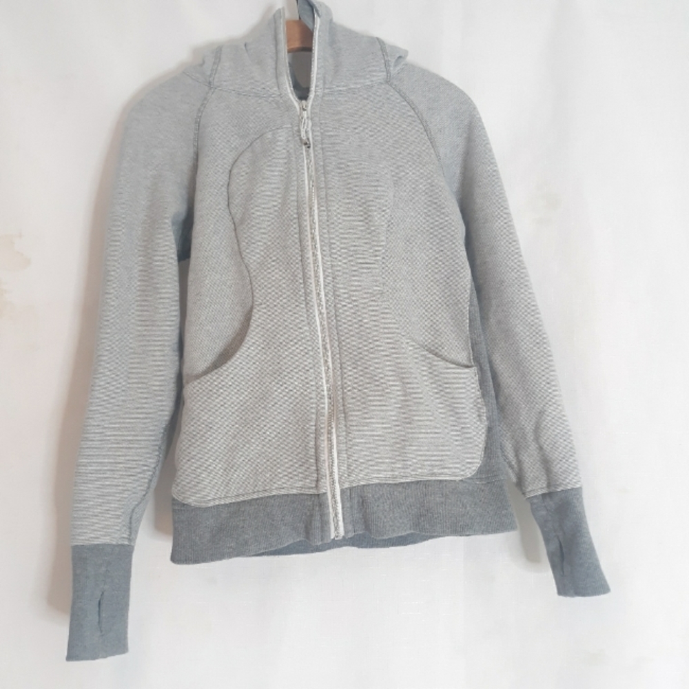 Lululemon full zip hoodie with thumb holes